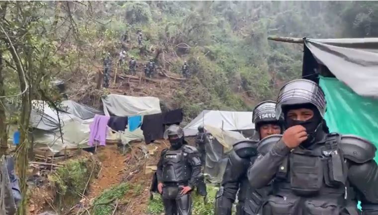 Autoridades cierran 3 bocaminas en Los Farallones y toman medidas para la prevención de la minería ilegal en Cali