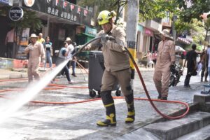 Intervenciones de aseo y ornato en Medellín.