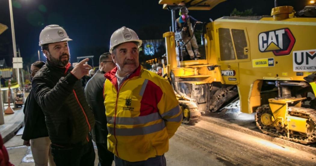 100 días por Bogotá: plan de choque para recuperar la malla vial