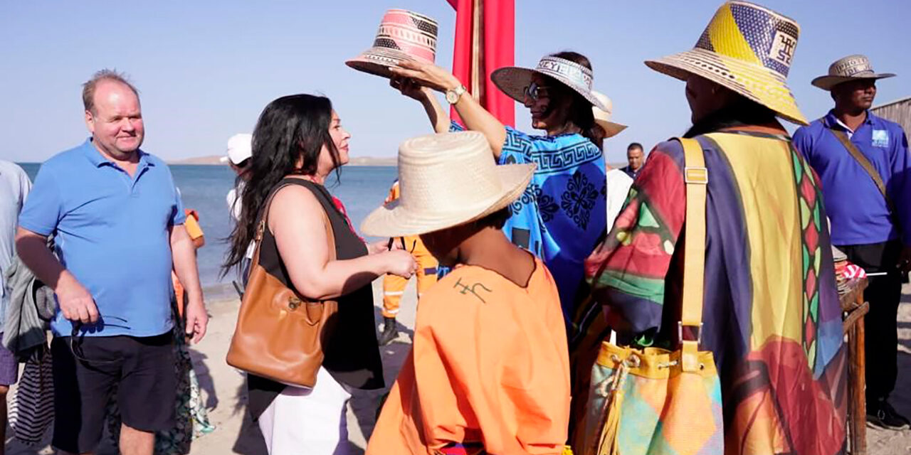 Llega Crucero Suizo por primera vez a La Guajira