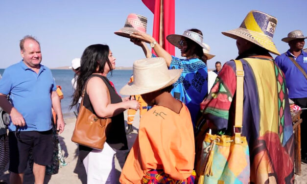 Llega Crucero Suizo por primera vez a La Guajira