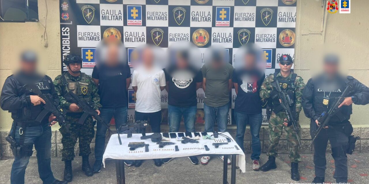 Cinco capturados por el secuestro de un comerciante en Antioquia