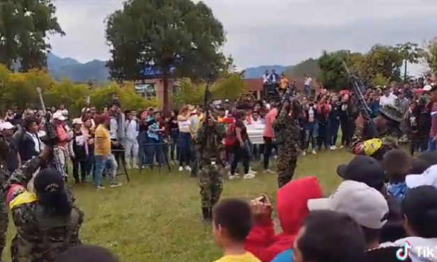 Video: Disidencias FARC hacen homenaje póstumo en Íquira, Huila