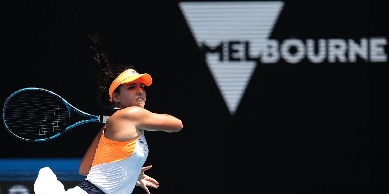 Maria Camila Osorio, eliminada del Australian Open