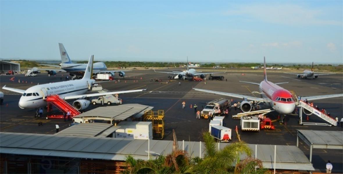 Aeropuerto de Cartagena, con restricciones operacionales