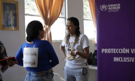 Línea de Protección Violeta para mujeres migrantes y refugiadas