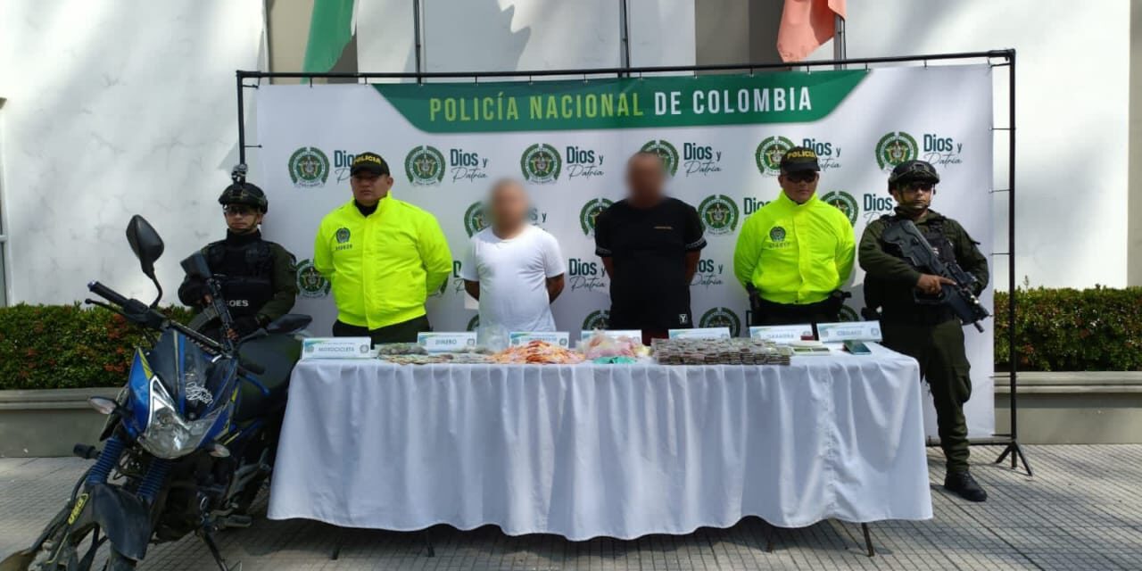 Autoridades capturan a alias «Junior» y » Gaviria», presuntos dinamizadores del microtráfico en el Urabá