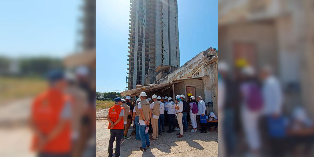 Demolición de la torre Aquarela en Cartagena