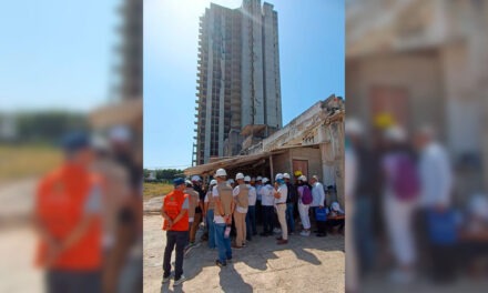 Demolición de la torre Aquarela en Cartagena