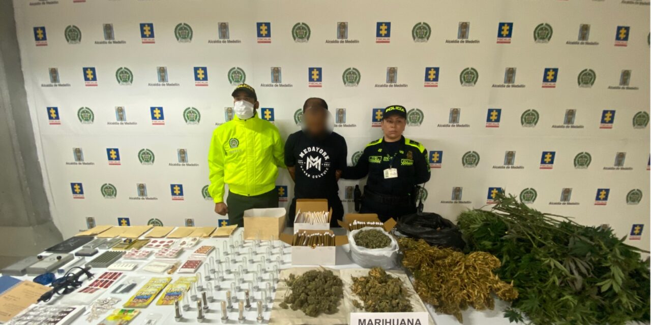 Desmantelan cultivo de marihuana californiana en Medellín