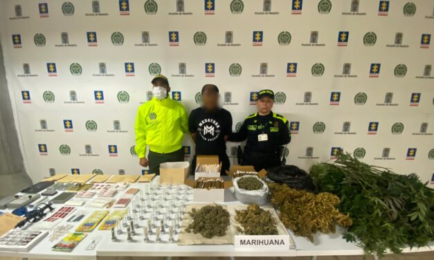 Desmantelan cultivo de marihuana californiana en Medellín