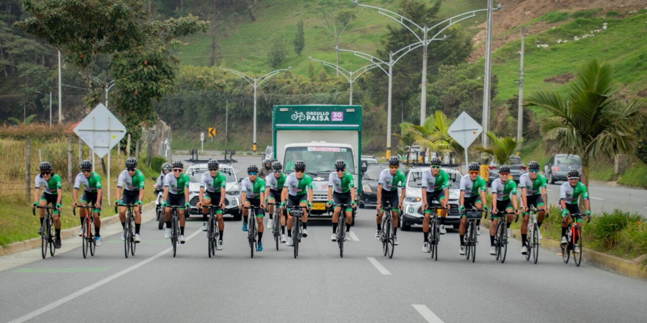 El domingo, Orgullo Paisa presenta a su nueva nómina de ciclistas