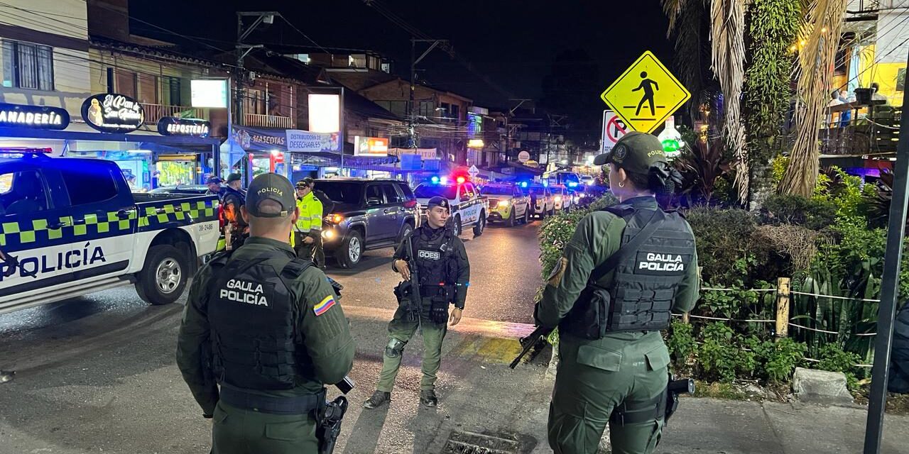 Policía frustró atentado con arma de fuego en Rionegro, Antioquia