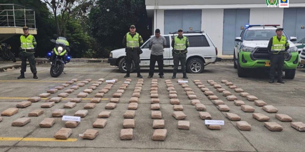 Hombre transportaba 120K de marihuana de Medellín a Montería