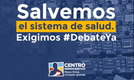Resolución del Gobierno Nacional agrava situación financiera del Sistema de Salud colombiano: Centro Democrático