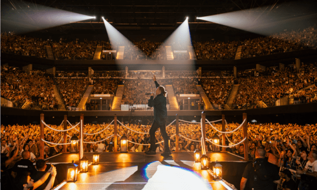 Mana en concierto en el Movistar Arena en el mes de abril