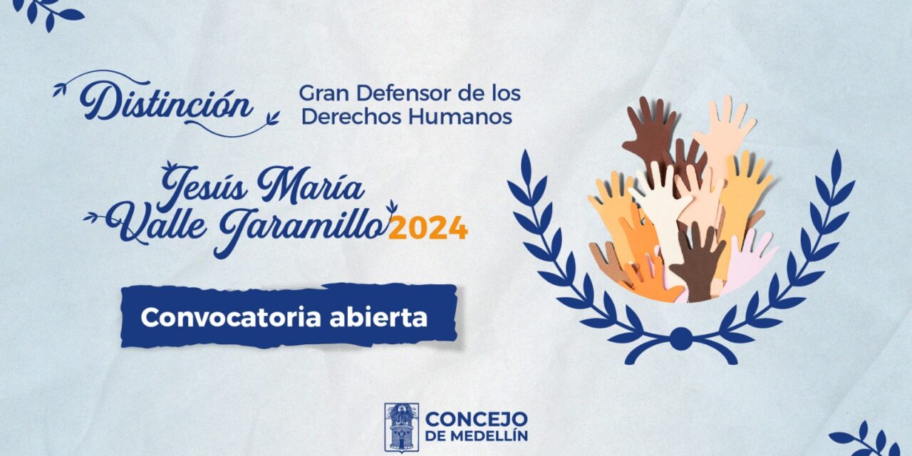 Convocatoria: Gran Defensor de Derechos Humanos en Medellín