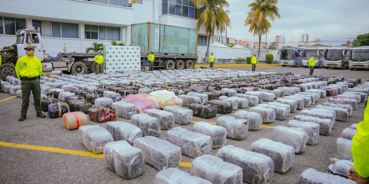 Autoridades incautan  5.6 toneladas de marihuana en la ciudad Cali