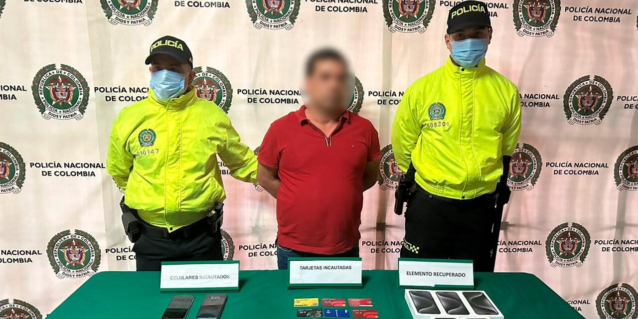 Capturan dos hombres por hurtos informáticos en Medellín y Bello