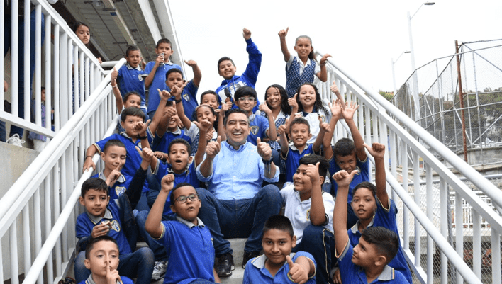 Nueva infraestructura educativa de la I.E. Ciudad Itagüí,  sede María Bernal