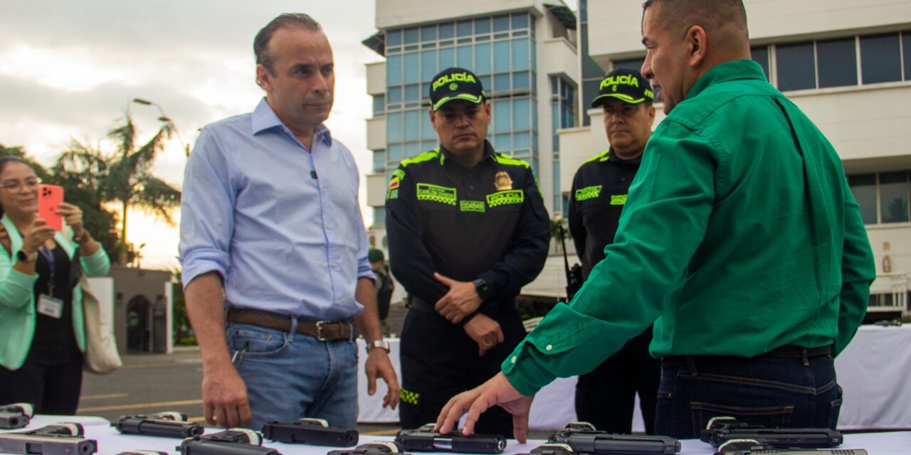 Alcalde de Cali anunció incautación de 309 armas de fuego