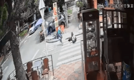 Video: Escolta le disparó a dos fleteros en sector Belén de Medellín