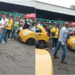 Vídeo: Pelea de taxistas en la Terminal del Norte en Medellín