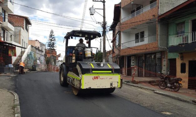 EPM pavimenta 7,3 kilómetros en Medellín y el Valle de Aburrá