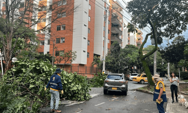 Fuertes lluvias y vientos causan estragos en Envigado, Antioquia