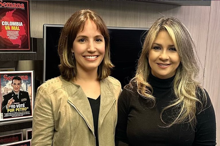 Los políticos disfrazados de periodistas y Julia Correa en Medellín