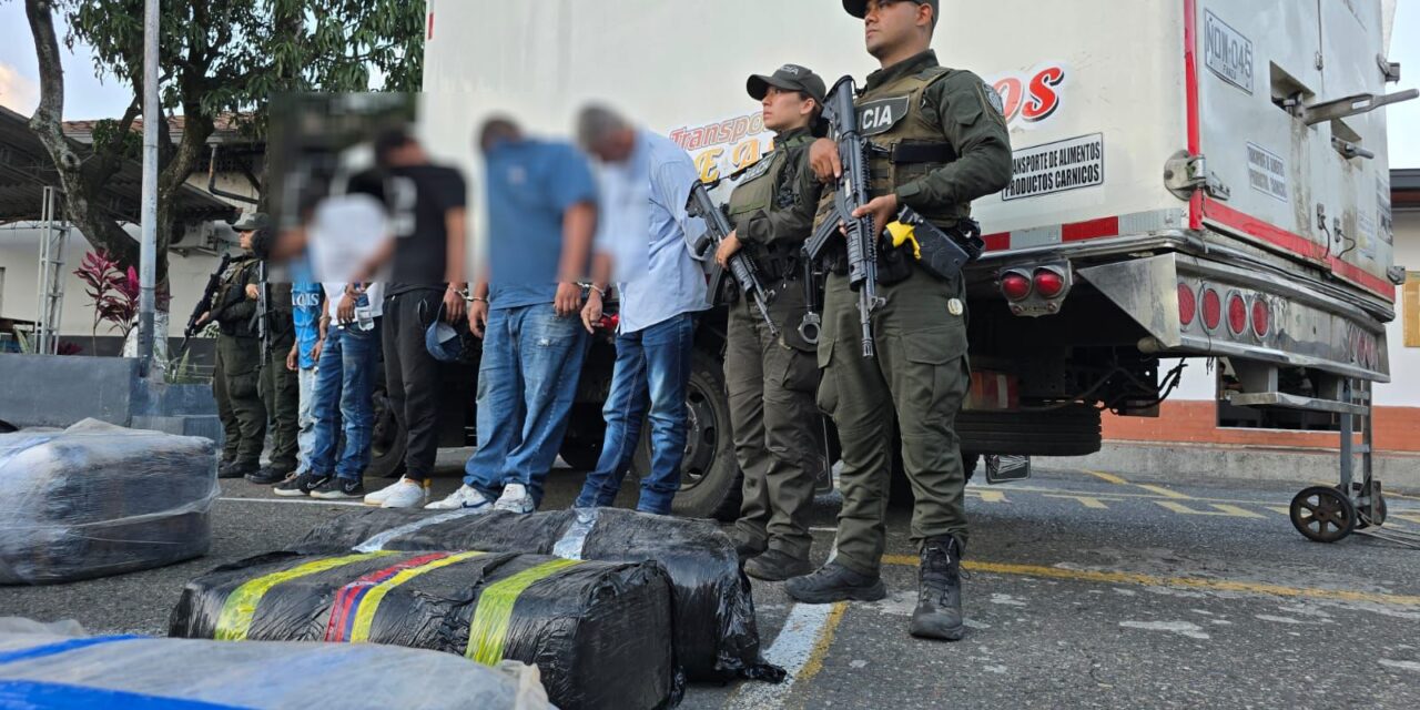 Incautadas más de 3 millones de dosis de marihuana destinadas a Medellín