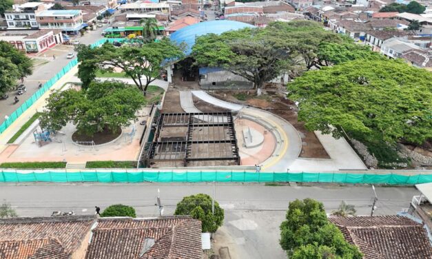 Avanza la construcción de la Plazoleta Regional de la Paz en Miranda, Cauca