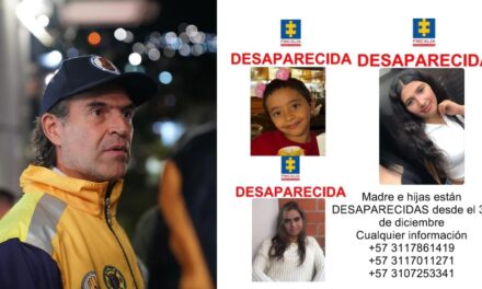 Madre e hijas desaparecidas en Medellín fueron encontradas con vida en Manizales
