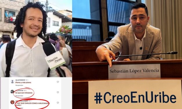 Concejal José Luis Marín denuncia amenazas tras señalamientos del Presidente del Concejo de Medellín, Sebastián López