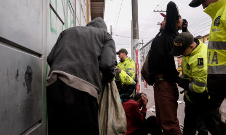 Megaoperativo en el barrio San Bernardo, una de las ollas más grandes de Bogotá