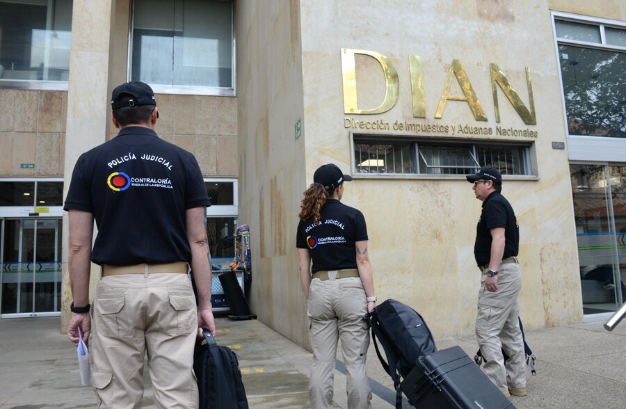 Contraloría visitó oficinas de la DIAN para realizar revisión fiscal
