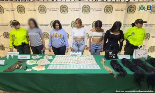 Capturan cuatro mujeres por drogar y robar a hombres en Medellín