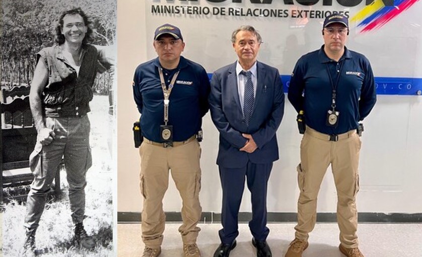 Carlos Lehder, de regreso a la libertad: «¡Viva Colombia!», expresó