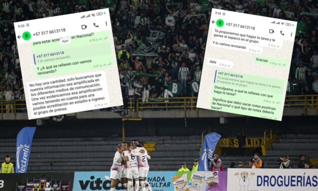 Escándalo en el fútbol colombiano: así manejan acreditaciones de prensa en Atlético Nacional
