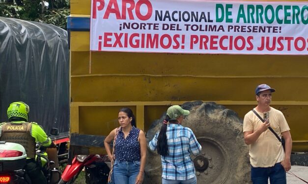 Paro arrocero en Colombia: continúan bloqueos mientras productores esperan soluciones del Gobierno