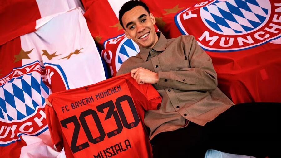Musiala del Bayern Munich se lesiona y estará fuera dos meses