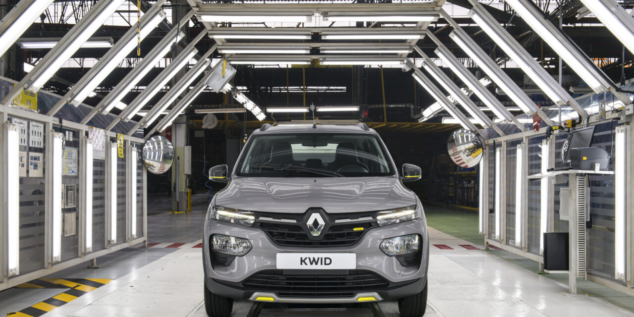 Renault inicia la producción del Kwid en Colombia con una inversión de 100 millones de dólares