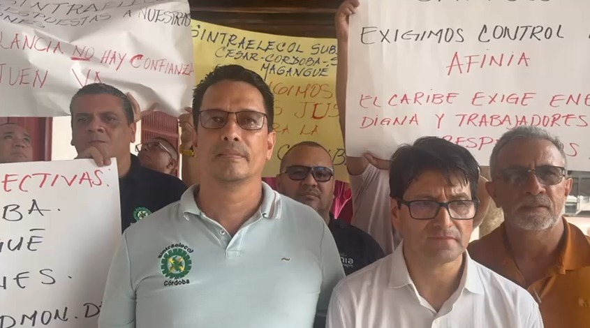 Tras crisis energética en el Caribe, la Superintendencia de Servicios Públicos se reunió por primera vez con los trabajadores de Afinia