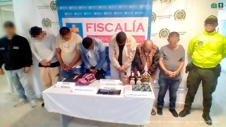 A prisión banda que robó en supermercados de Medellín