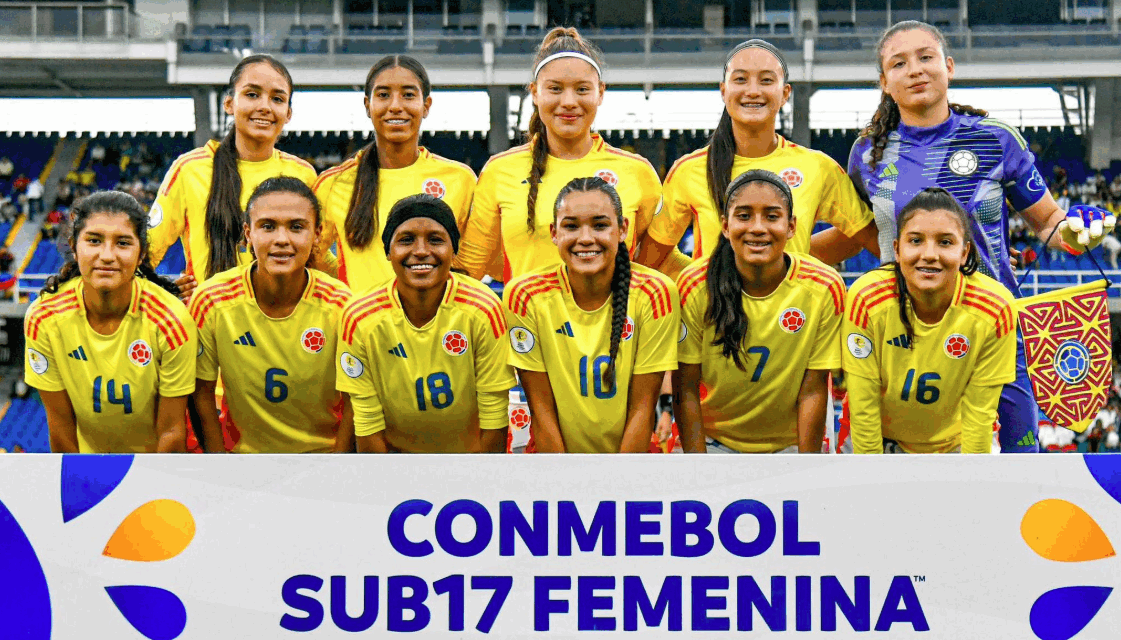 Clasificación de la Selección Colombia Femenina Sub17 tras vencer a Chile