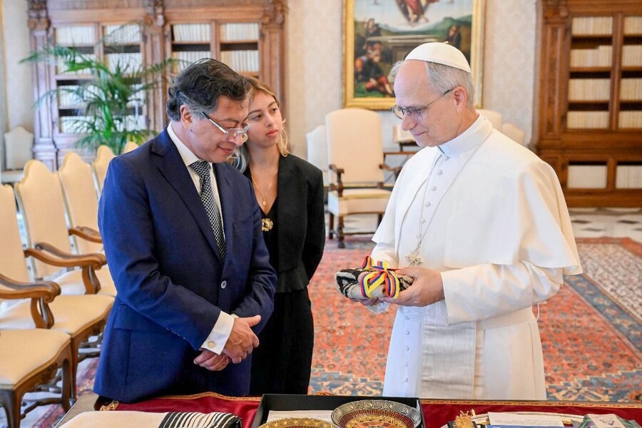 ¿De qué hablaron Gustavo Petro y el Papa León XIV?