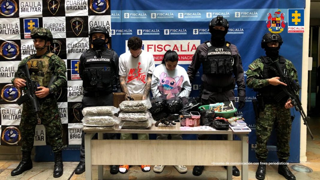 Judicializados madre e hijo por tráfico de estupefacientes en Medellín