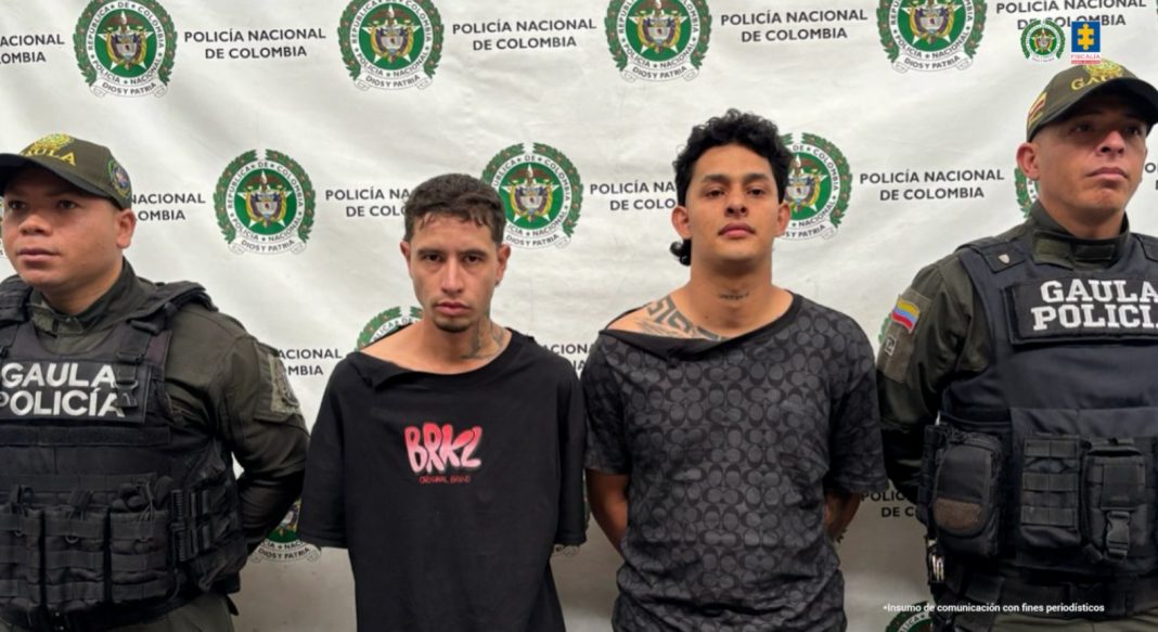 Aseguran a dos hombres por extorsión y secuestro en el nororiente de Medellín