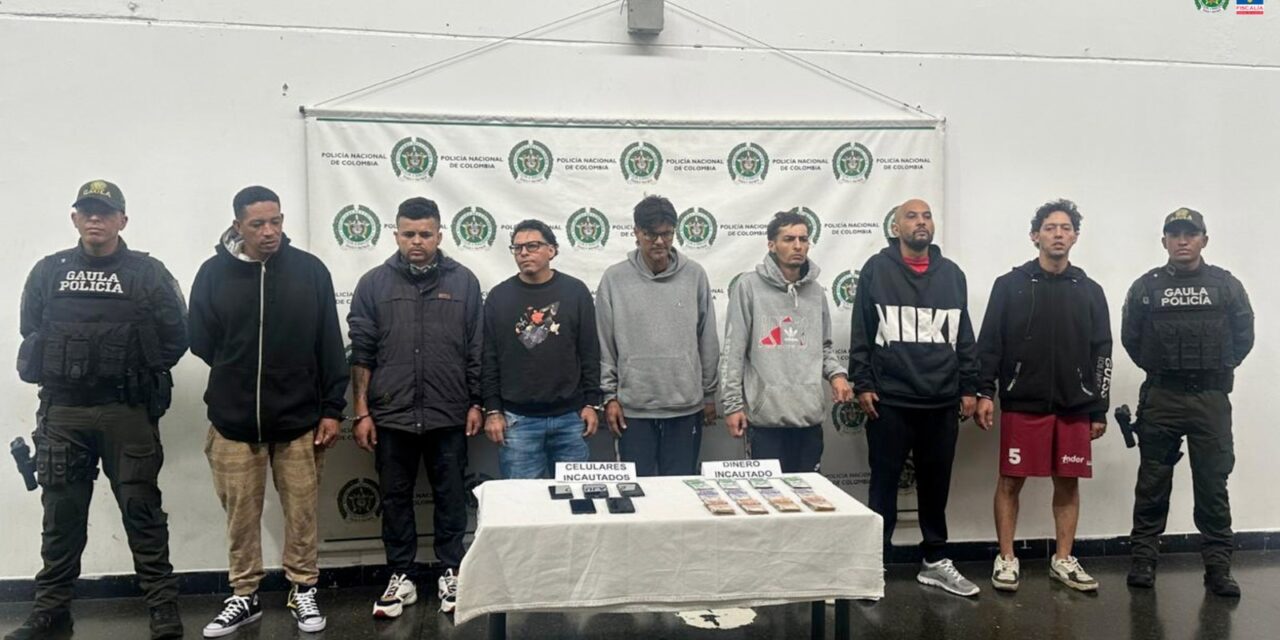 Desarticulan banda criminal «Los BJ» señalada de extorsión, secuestro y uso de menores en Medellín
