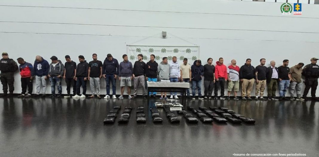 Judicializados 23 presuntos integrantes del grupo criminal San Pablo en Medellín por extorsión y desplazamiento forzado